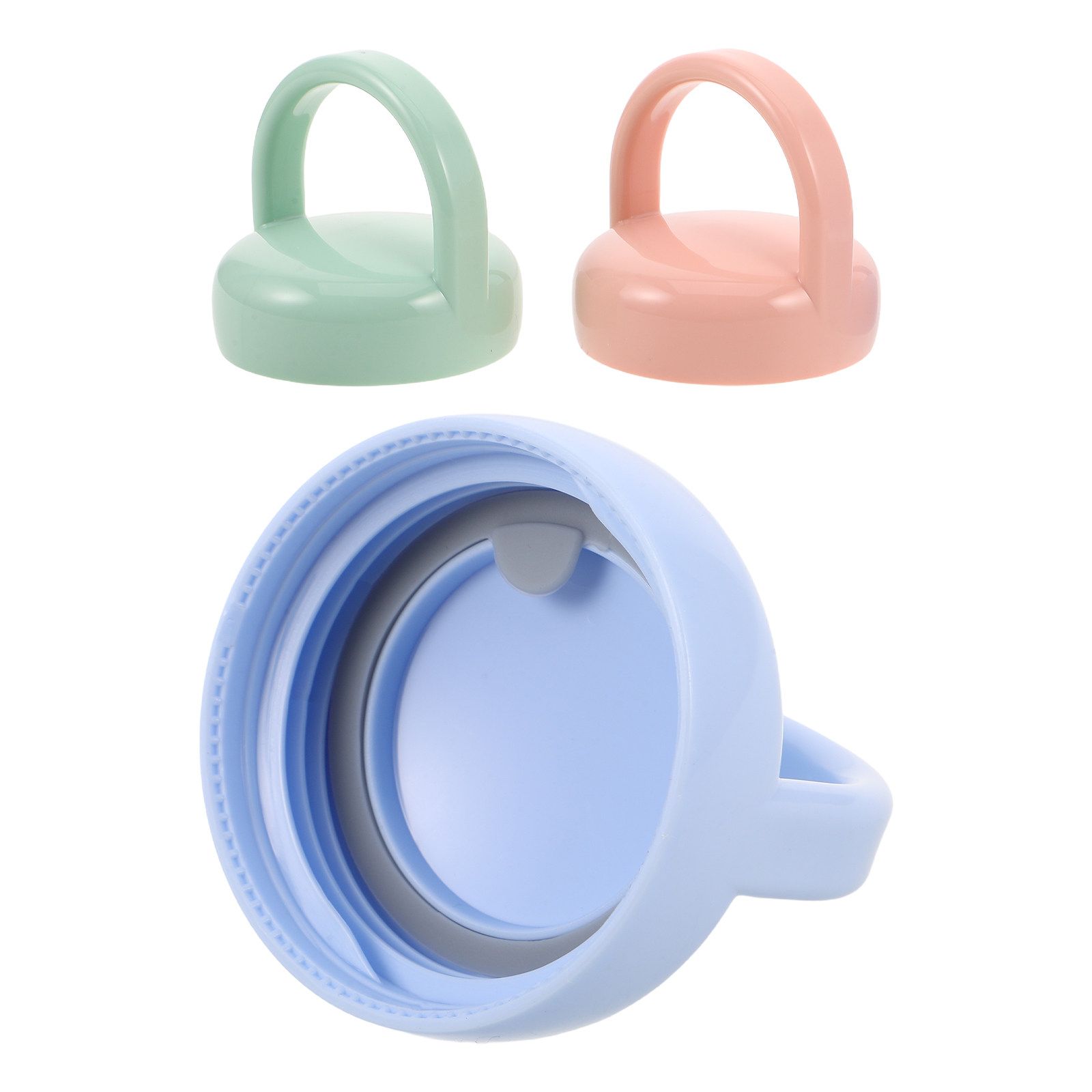 Baby Food Bottle - 3Pcs Baby Bottle Caps Ergonomic Handle