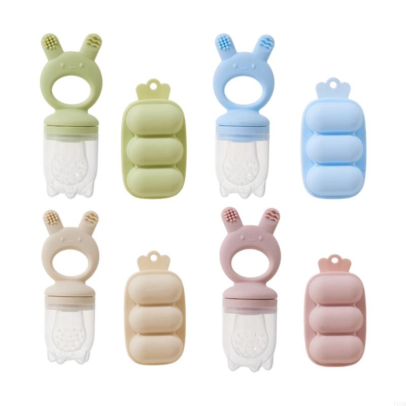 Baby Food Freezer Tray - Chewing Training Silicone Feeder and Freezer