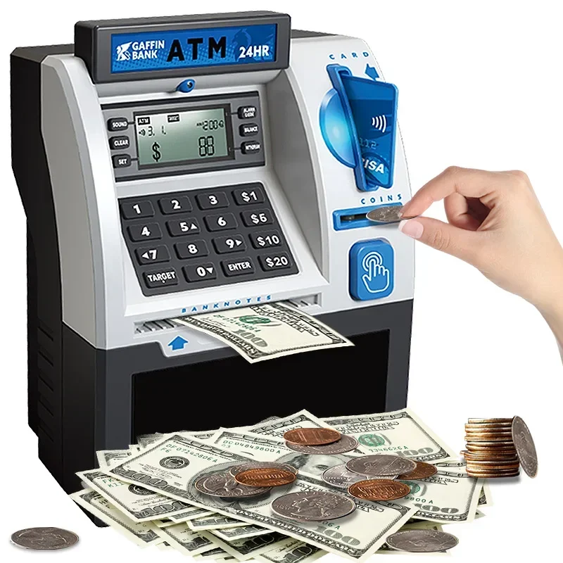 Baby Food Eat - Children ATM Automatic Deposit Teller Machine