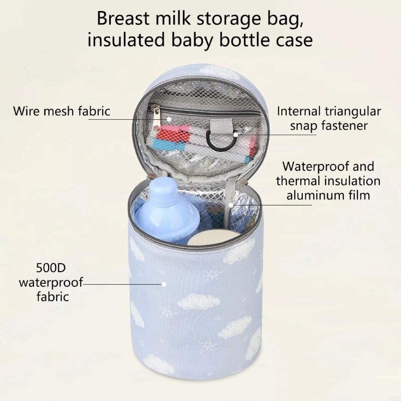 Insulated Baby Bottle Bag With - Baby Food With Fiber ulasan dan harga