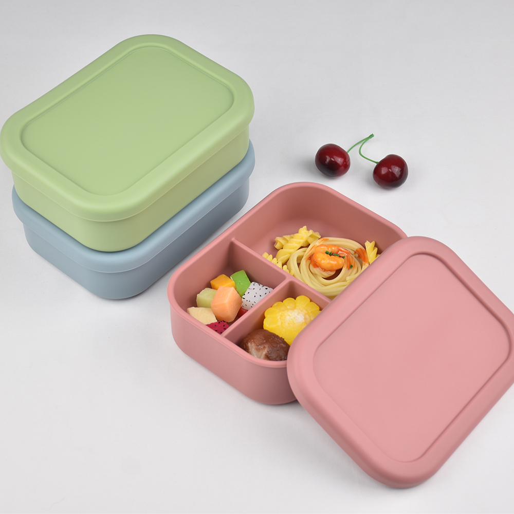 3-Compartment Food Grade Silic - Baby Food Ideas ulasan dan harga