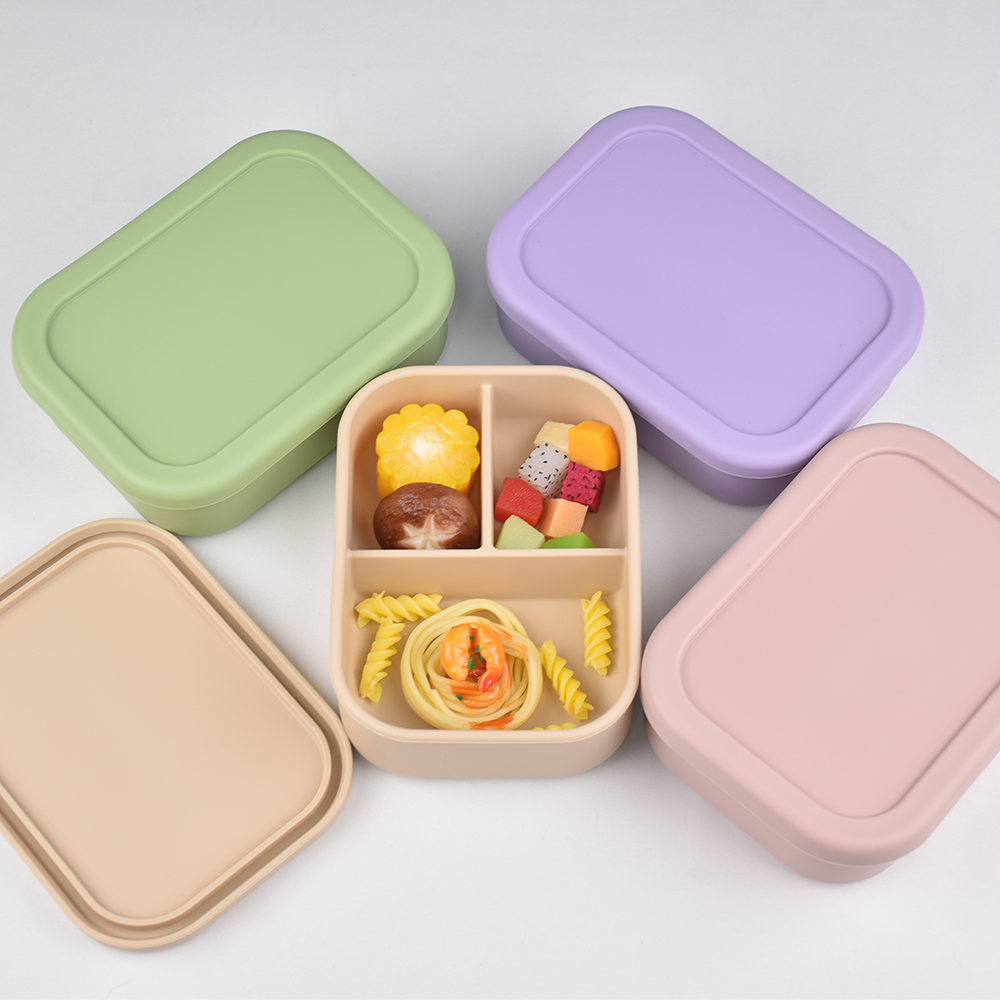 3-Compartment Food Grade Silic - Baby Food Ideas ulasan dan harga