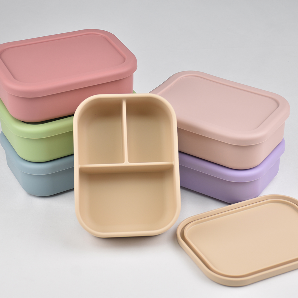 3-Compartment Food Grade Silic - Baby Food Ideas ulasan dan harga