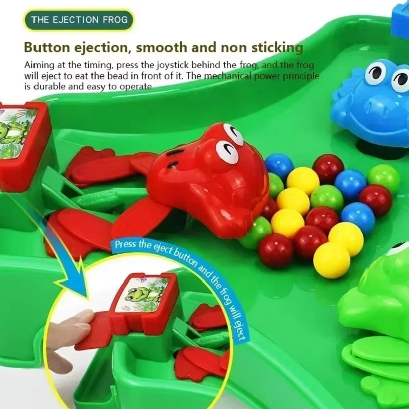 Frog Eating Bean Children Toy  - Baby Food Eat ulasan dan harga