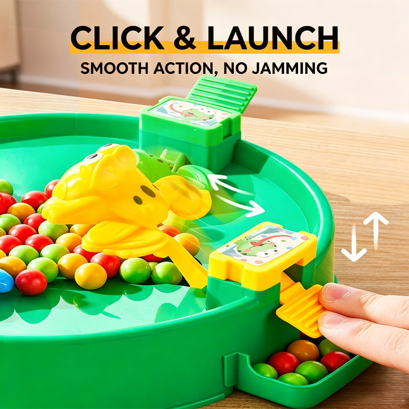 Frog Eating Bean Children Toy  - Baby Food Eat ulasan dan harga