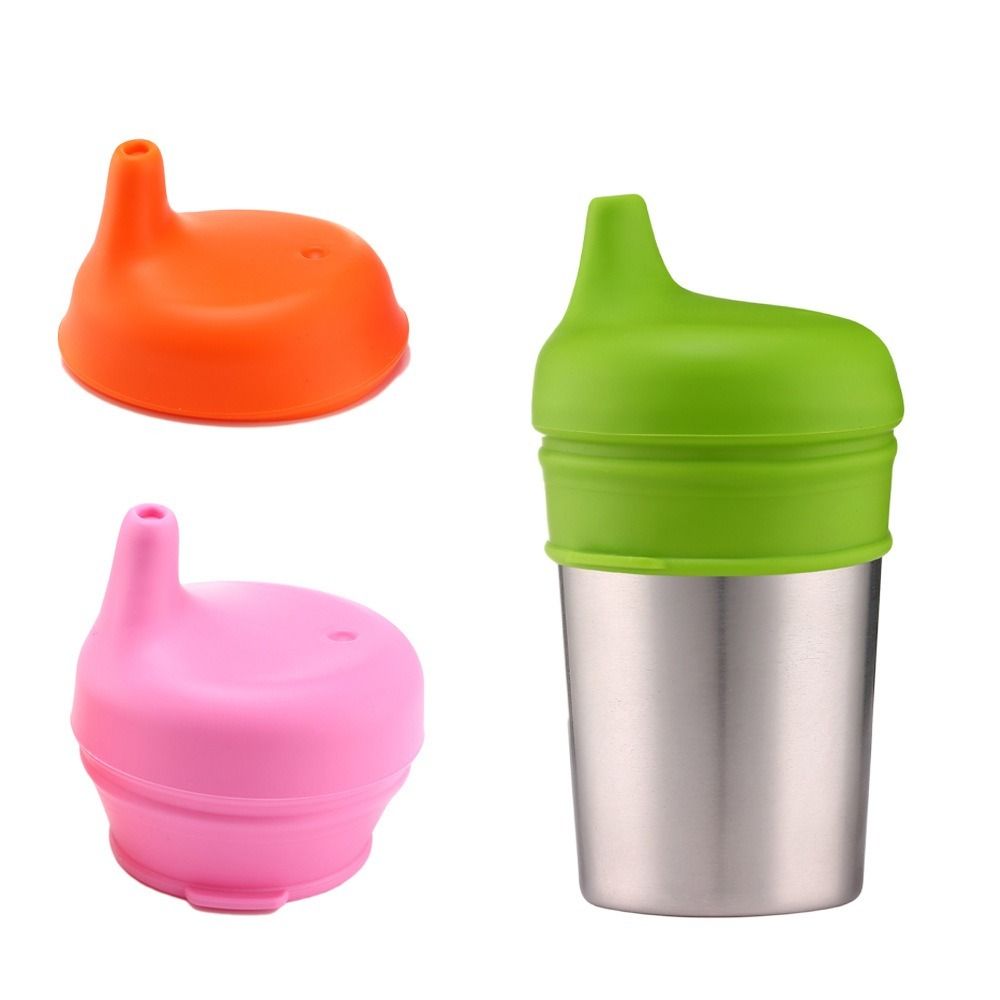 Kids Baby Silicone Sippy Cup L - Baby Food Bottle ulasan dan harga