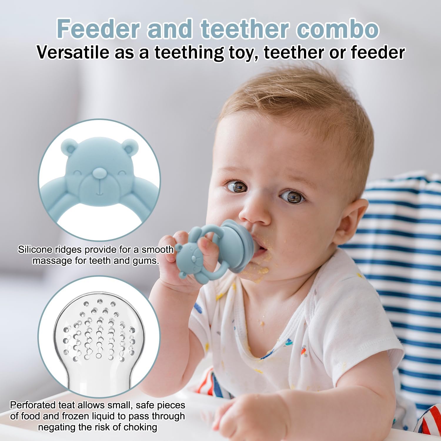 Baby Fruit & Food Feeder Pacif - Baby Food Bites ulasan dan harga