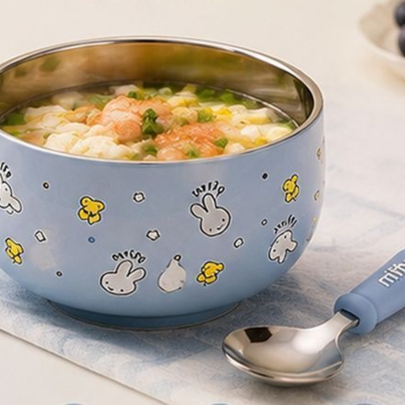 Cartoon Kawaii Miffy Stainless - Baby Food Japan ulasan dan harga