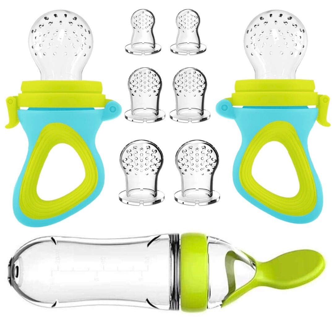 Squeezing Feeding Bottle Cup S - Baby Food Dispensing Spoon ulasan dan harga