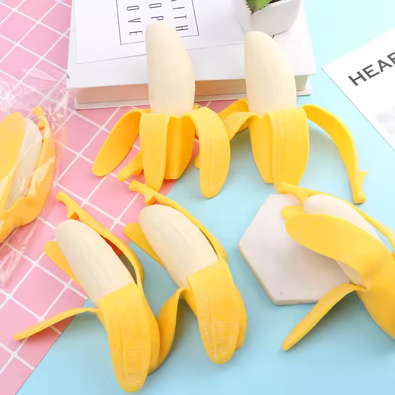 1/2/3Pcs Stretchy Banana,Squis - Baby Food Banana ulasan dan harga
