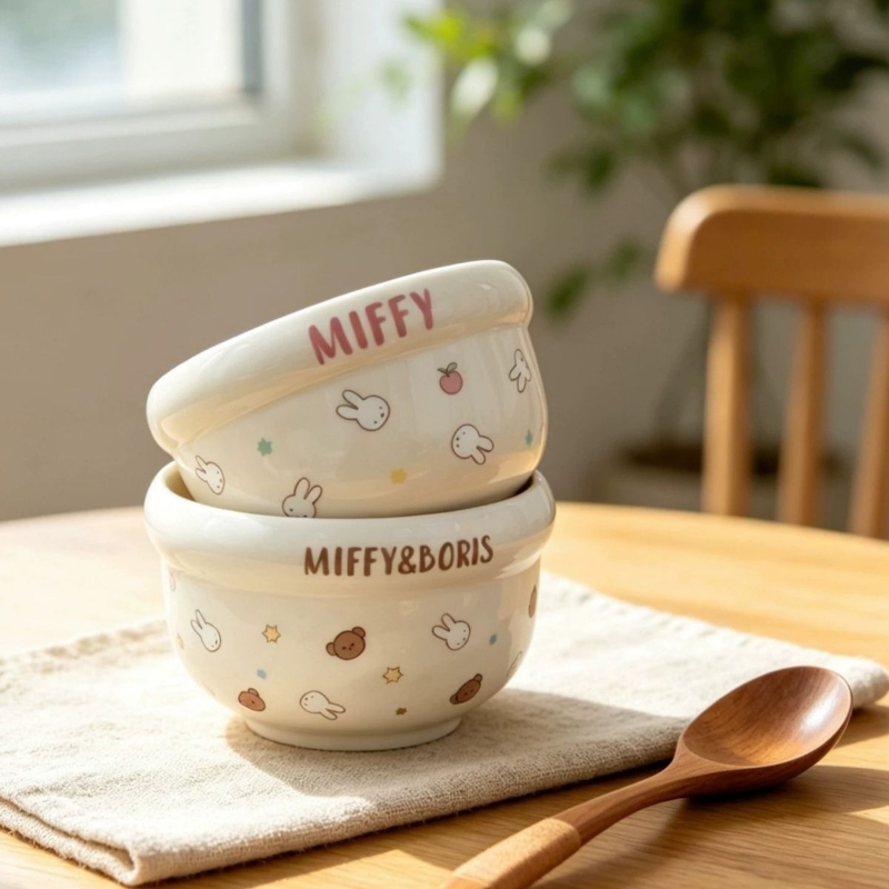 Cartoon Kawaii Miffy New Ceram - Baby Food Japan ulasan dan harga