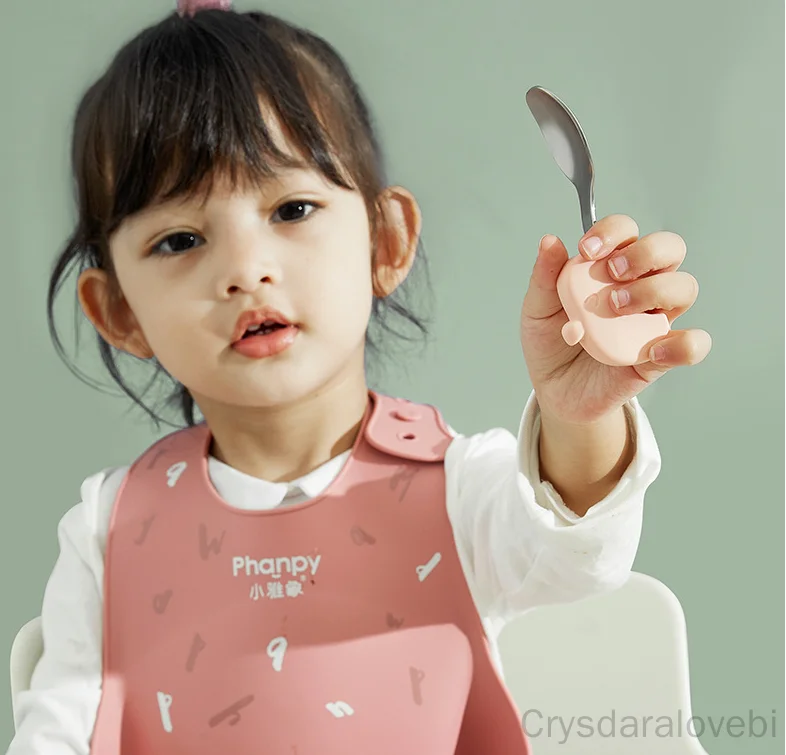 1setElephant Short Fork Spoon  - Baby Food Japan ulasan dan harga
