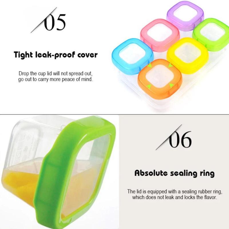 4/6pcs Baby Food Freezer Stora - Baby Food Freezer Tray ulasan dan harga