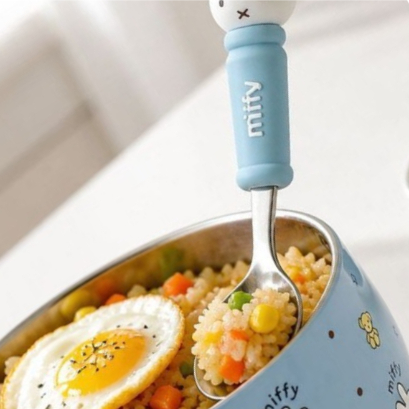 Cartoon Kawaii Miffy Stainless - Baby Food Japan ulasan dan harga