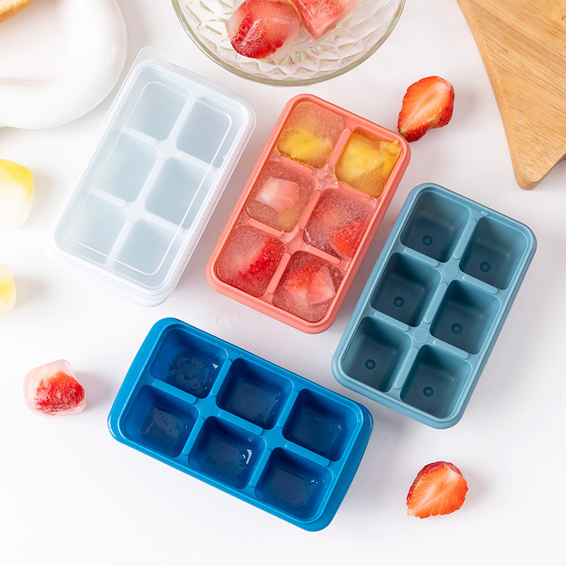 Silicone Ice Cube Trays with N - Baby Food Freezer Tray ulasan dan harga
