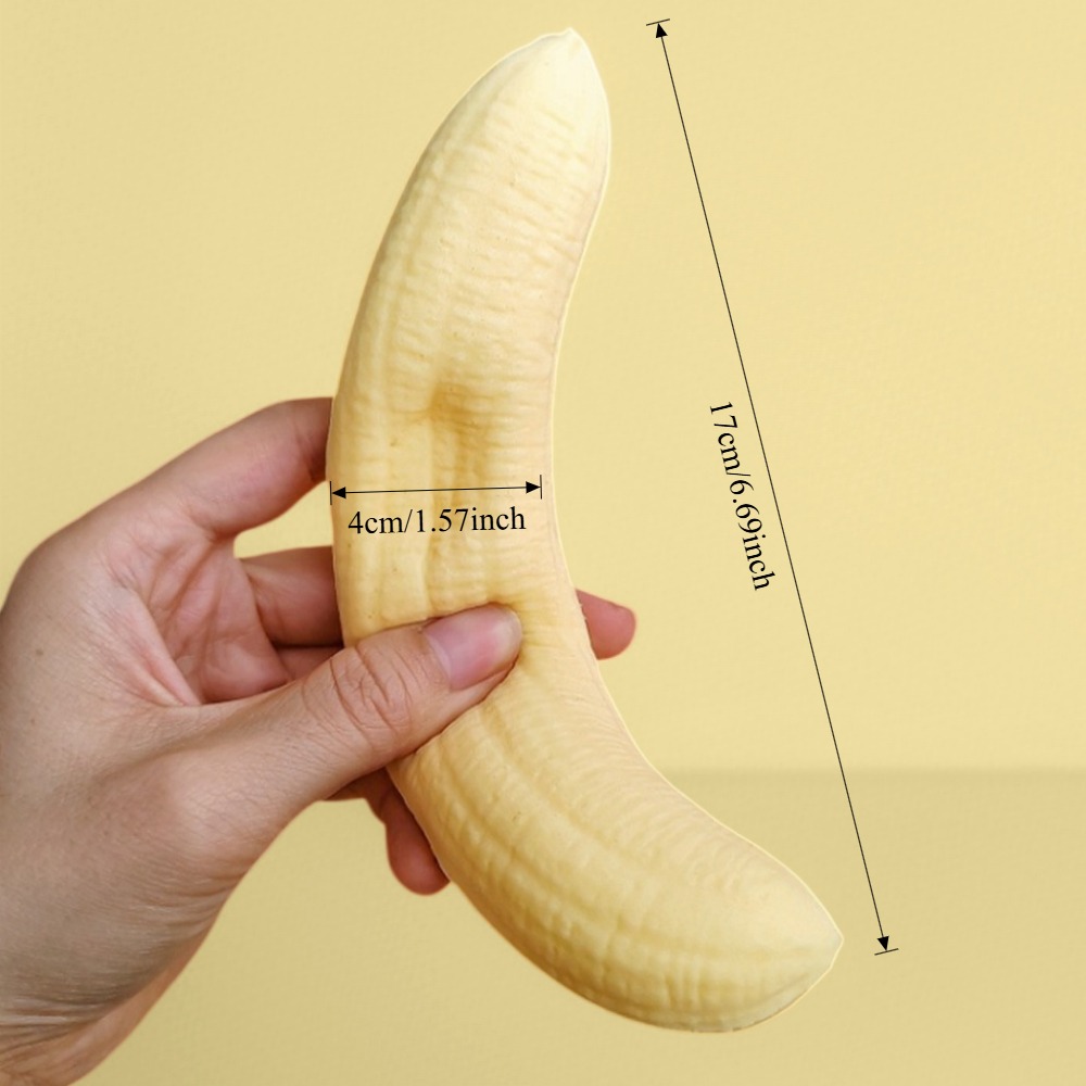 Stress Relief Banana Pulp Squi - Baby Food Banana ulasan dan harga
