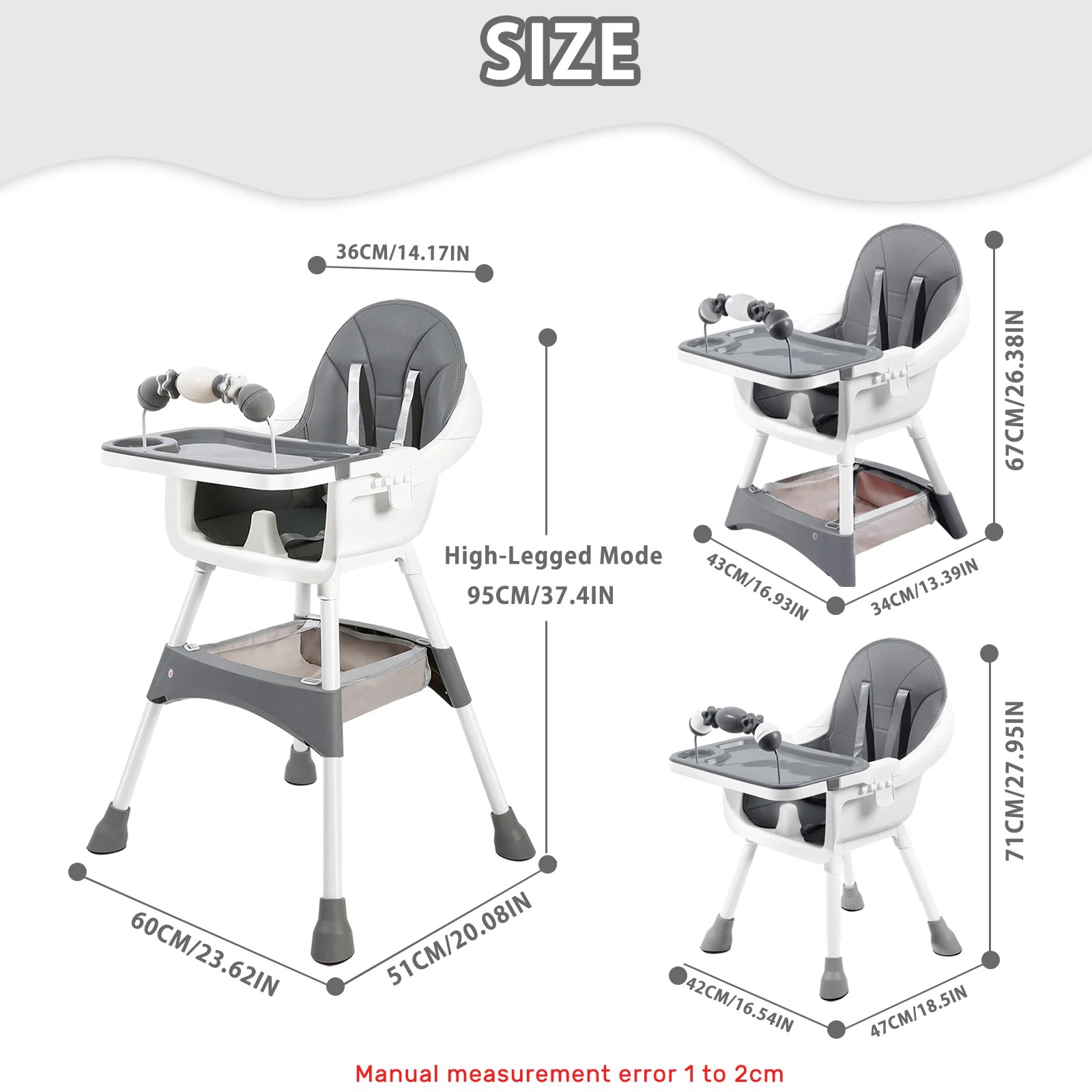 Adjustable Baby High Chair – C - Baby Food Freezer Tray ulasan dan harga