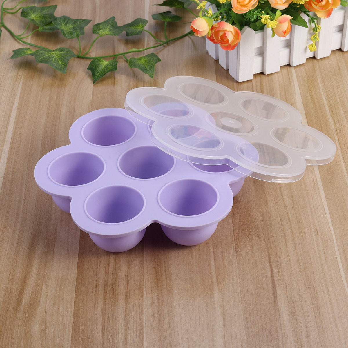 2Pcs Premium Food-Grade Silico - Baby Food Freezer Tray ulasan dan harga