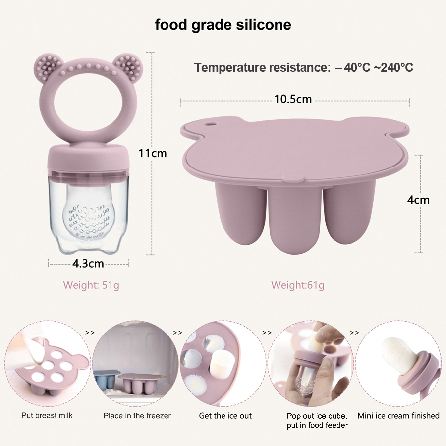 Baby Ice Cream Pops Silicone M - Baby Food Ideas ulasan dan harga