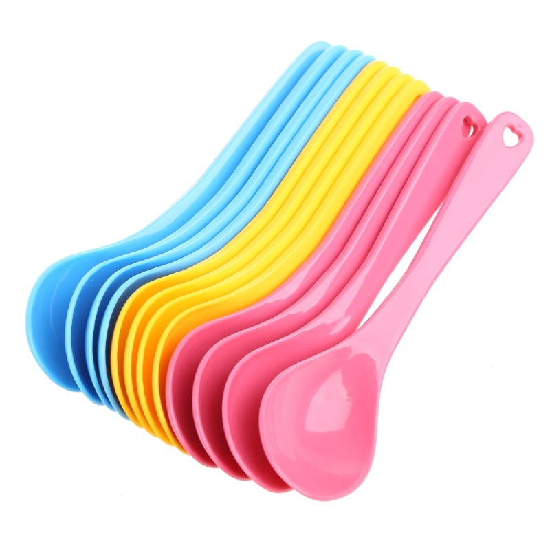 12Pcs Baby Feeding Spoon Safe  - Baby Food Eat ulasan dan harga