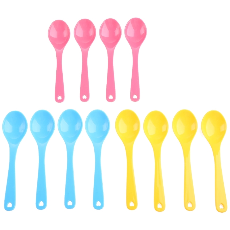 12Pcs Baby Feeding Spoon Safe  - Baby Food Eat ulasan dan harga