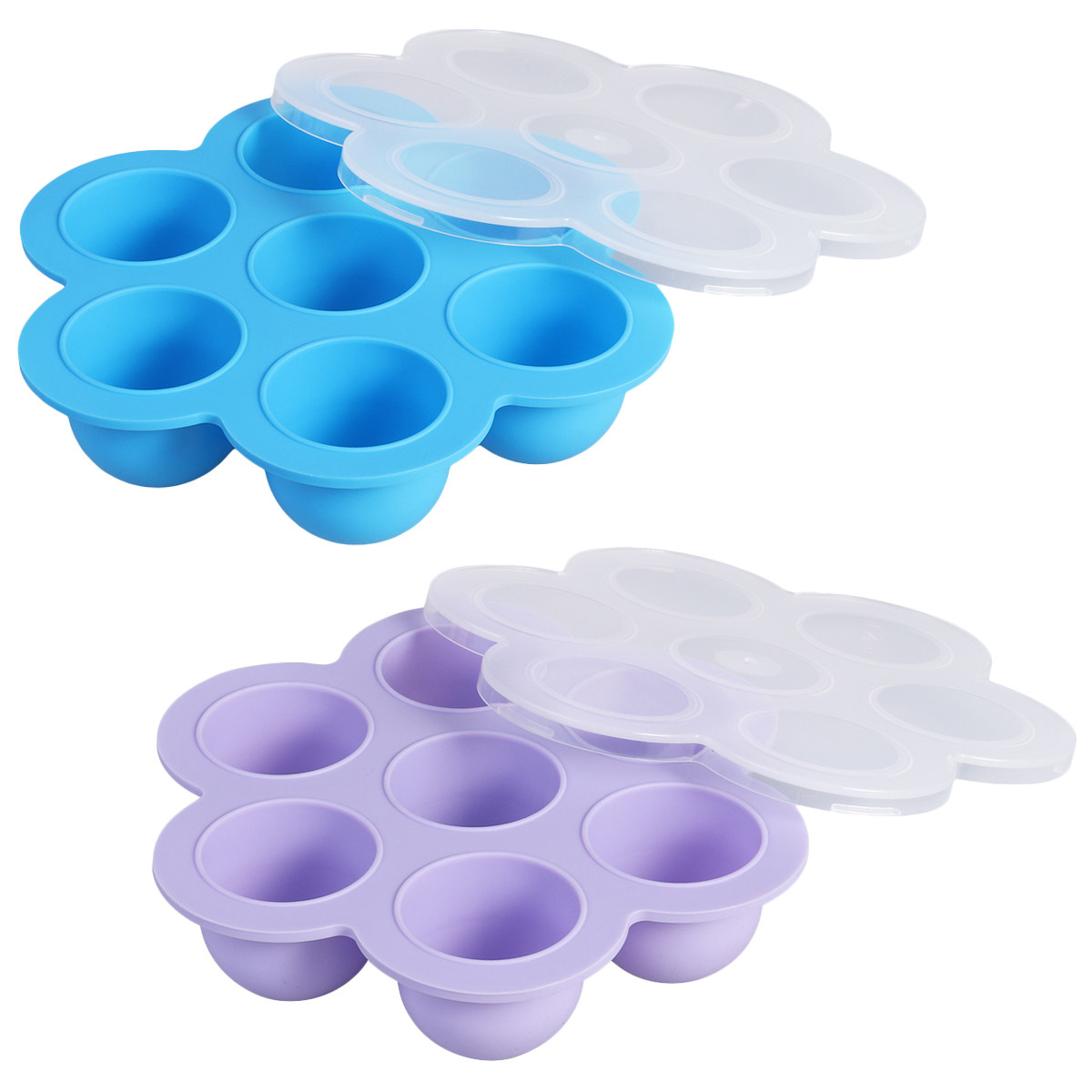 2Pcs Baby Food Storage Box Pre - Baby Food Freezer Tray ulasan dan harga